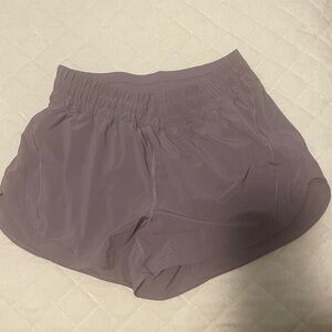 Lululemon Track That High-Rise Lined Short 3". Size 10.